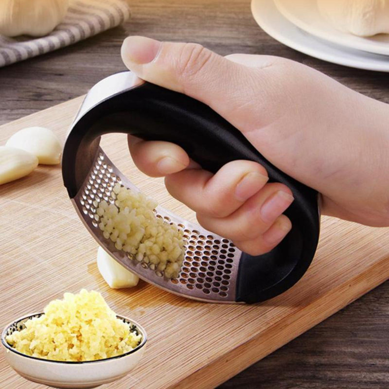 Garlic press Stainless Steel Garlic masher