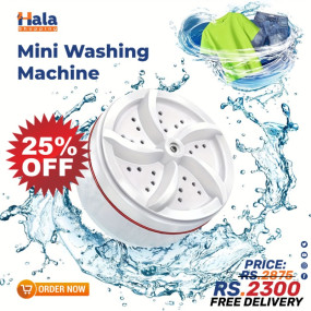 Mini Washing Machine Ultrasonic Turbo